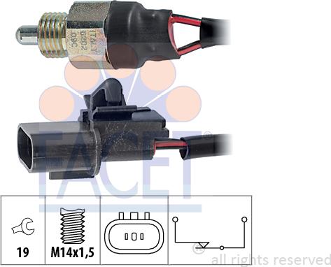 FACET 7.6202 - Comutator, lampa marsalier aaoparts.ro