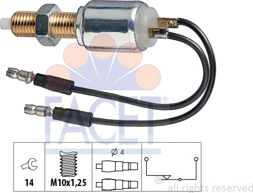 FACET 7.1028 - Comutator lumini frana aaoparts.ro