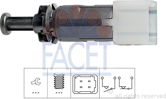 FACET 7.1149 - Comutator lumini frana aaoparts.ro