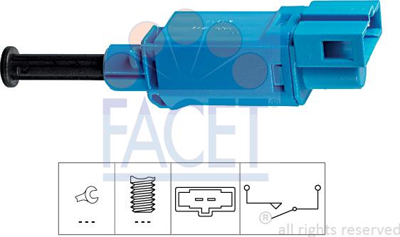 FACET 7.1142 - Comutator lumini frana aaoparts.ro