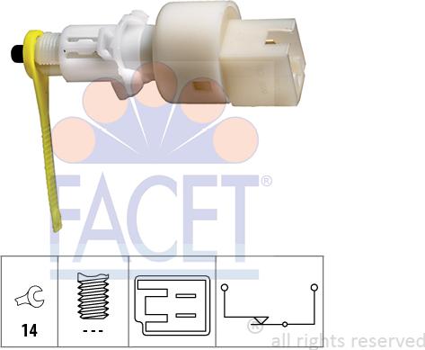 FACET 7.1153 - Comutator lumini frana aaoparts.ro