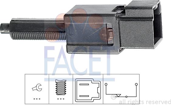 FACET 7.1165 - Comutator lumini frana aaoparts.ro