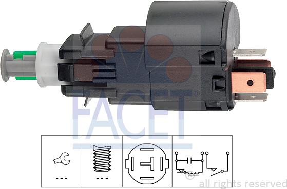 FACET 7.1163 - Comutator lumini frana aaoparts.ro