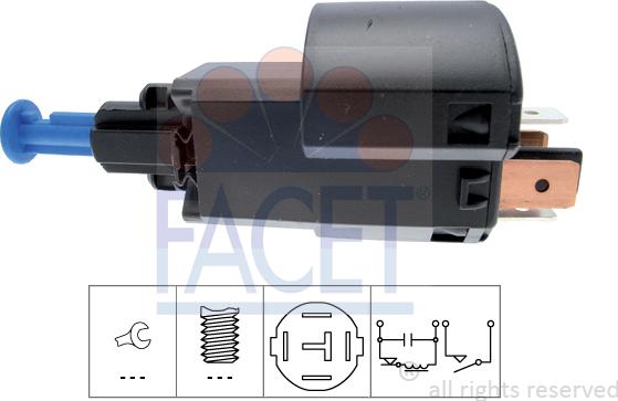 FACET 7.1181 - Comutator lumini frana aaoparts.ro