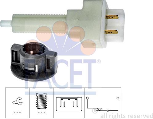 FACET 7.1129 - Comutator lumini frana aaoparts.ro