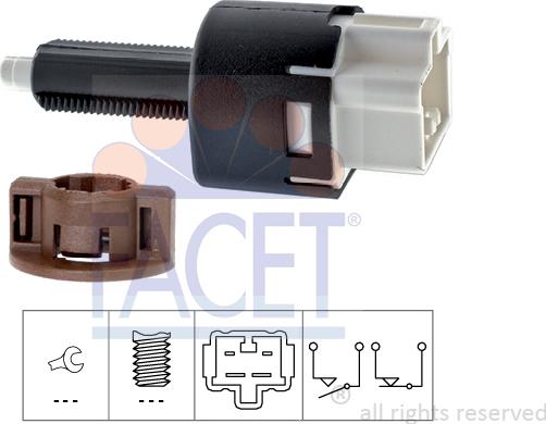 FACET 7.1177 - Comutator lumini frana aaoparts.ro