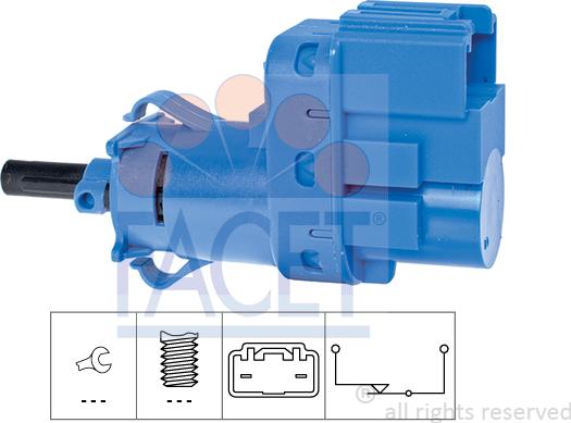 FACET 7.1244 - Comutator lumini frana aaoparts.ro