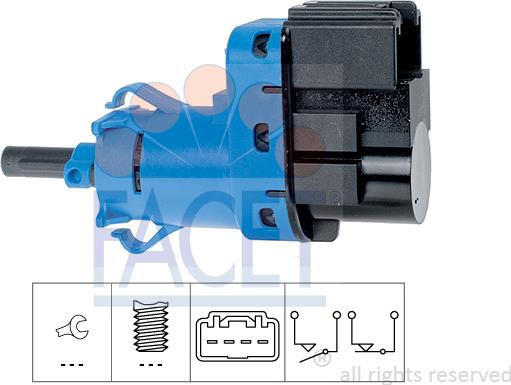 FACET 7.1245 - Comutator lumini frana aaoparts.ro