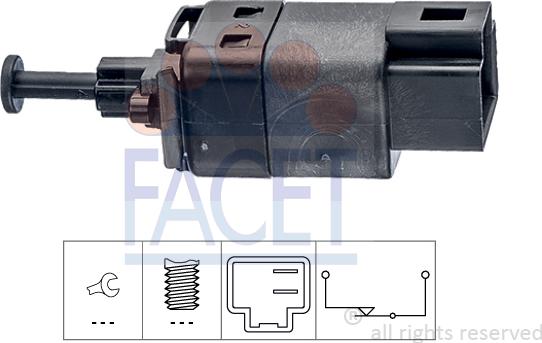 FACET 7.1251 - Comutator lumini frana aaoparts.ro