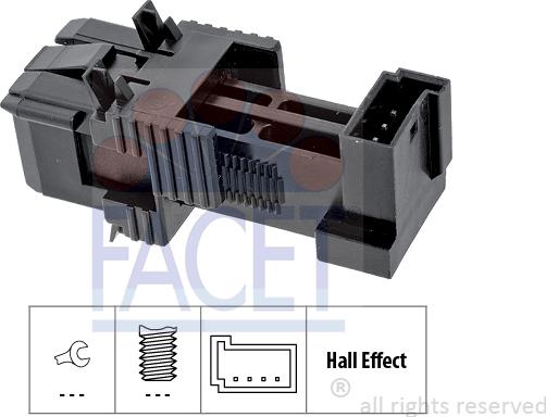 FACET 7.1215 - Comutator lumini frana aaoparts.ro