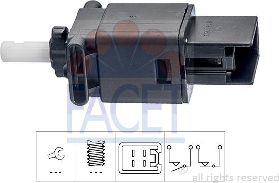 FACET 7.1272 - Comutator lumini frana aaoparts.ro