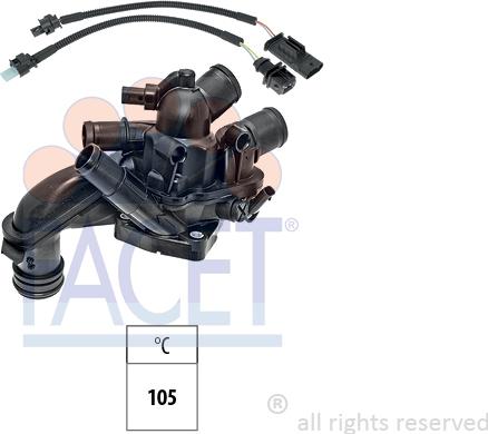 FACET 7.8998K - Termostat,lichid racire aaoparts.ro
