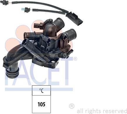 FACET 7.8997K - Termostat,lichid racire aaoparts.ro