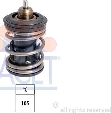 FACET 7.8955S - Termostat,lichid racire aaoparts.ro
