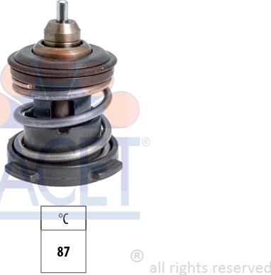 FACET 7.8956S - Termostat,lichid racire aaoparts.ro
