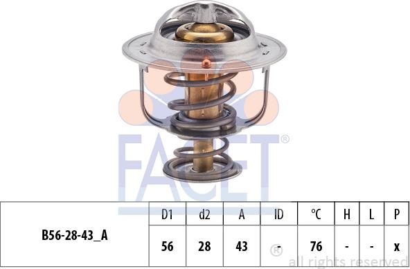 FACET 7.8403S - Termostat,lichid racire aaoparts.ro