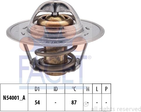 FACET 7.8547S - Termostat,lichid racire aaoparts.ro