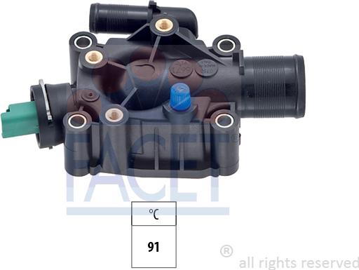 FACET 7.8671 - Termostat,lichid racire aaoparts.ro