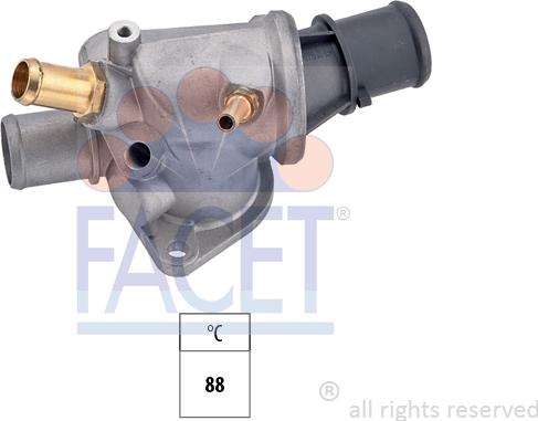 FACET 7.8149 - Termostat,lichid racire aaoparts.ro