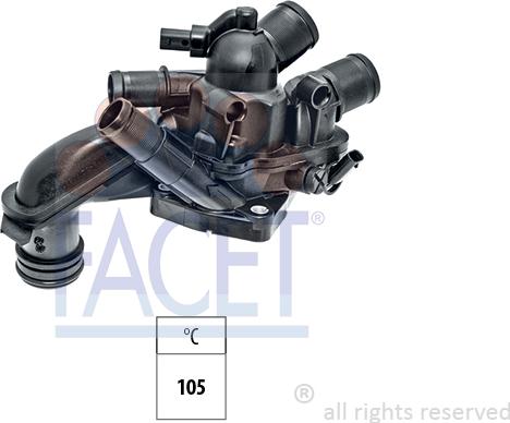 FACET 78868 - Termostat,lichid racire aaoparts.ro