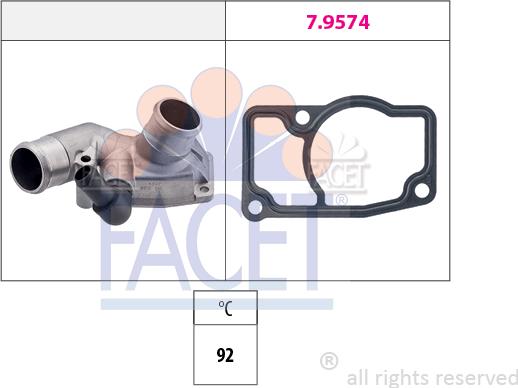 FACET 7.8347 - Termostat,lichid racire aaoparts.ro