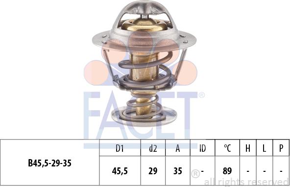 FACET 7.8389S - Termostat,lichid racire aaoparts.ro