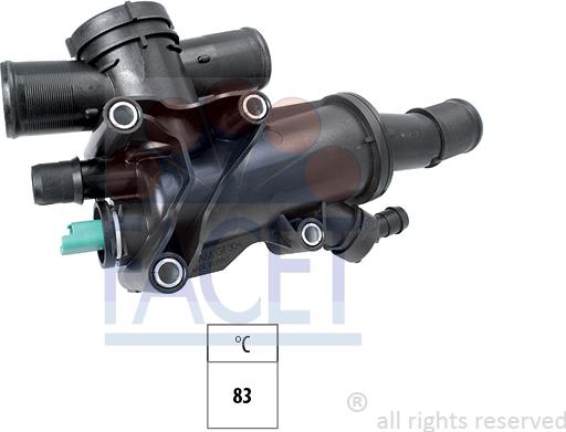 FACET 7.8748 - Termostat,lichid racire aaoparts.ro