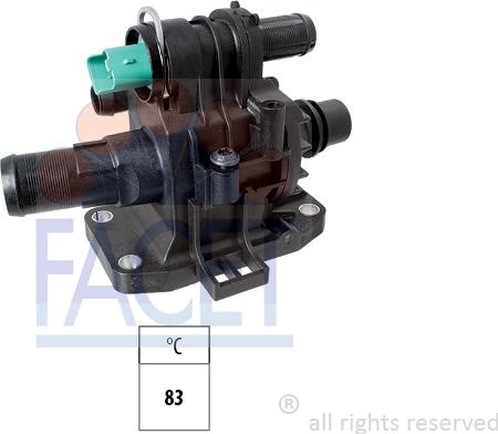 FACET 7.8708 - Termostat,lichid racire aaoparts.ro