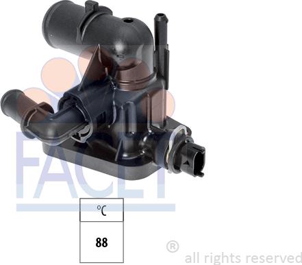 FACET 7.8783 - Termostat,lichid racire aaoparts.ro