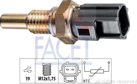 FACET 7.3294 - Senzor,temperatura lichid de racire aaoparts.ro