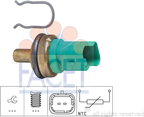 FACET 7.3292 - Senzor,temperatura ulei aaoparts.ro