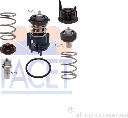 FACET 7.7944 - Termostat,lichid racire aaoparts.ro