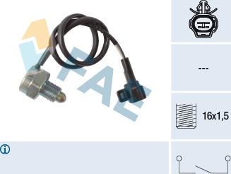 FAE 40843 - Comutator, lampa marsalier aaoparts.ro