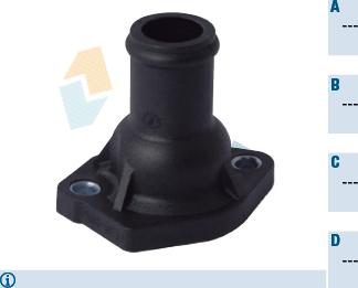 FAE 54336 - Flansa lichid racire aaoparts.ro