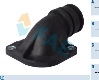 FAE 54325 - Flansa lichid racire aaoparts.ro