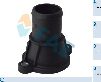 FAE 54328 - Flansa lichid racire aaoparts.ro