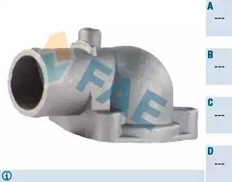 FAE 54327 - Flansa lichid racire aaoparts.ro