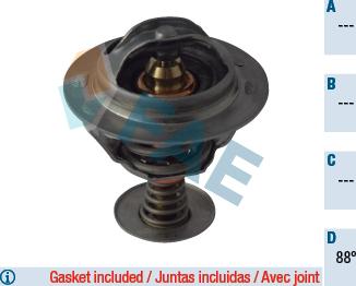 FAE 5345988 - Termostat,lichid racire aaoparts.ro