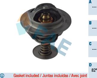 FAE 5345982 - Termostat,lichid racire aaoparts.ro