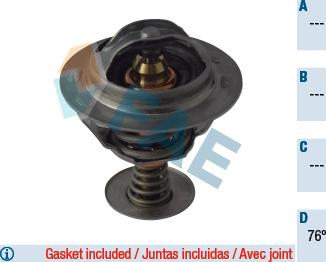 FAE 5345976 - Termostat,lichid racire aaoparts.ro