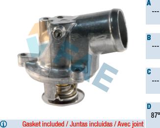 FAE 5345187 - Termostat,lichid racire aaoparts.ro