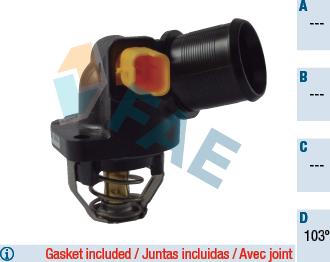 FAE 5352203 - Termostat,lichid racire aaoparts.ro