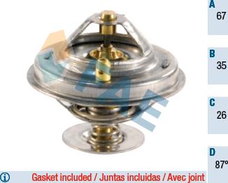 FAE 5305987 - Termostat,lichid racire aaoparts.ro