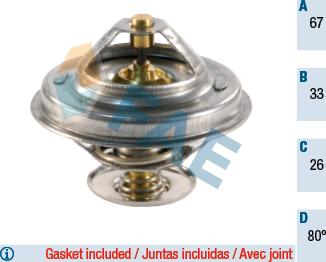 FAE 5305380 - Termostat,lichid racire aaoparts.ro