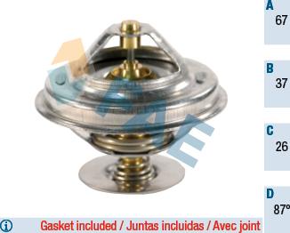 FAE 5302687 - Termostat,lichid racire aaoparts.ro