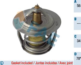 FAE 5302878 - Termostat,lichid racire aaoparts.ro