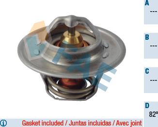 FAE 5315082 - Termostat,lichid racire aaoparts.ro