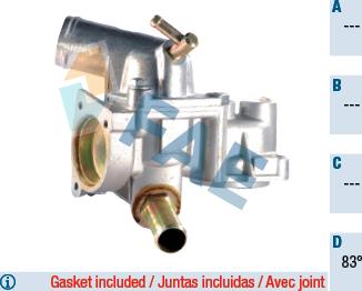 FAE 5339183 - Termostat,lichid racire aaoparts.ro