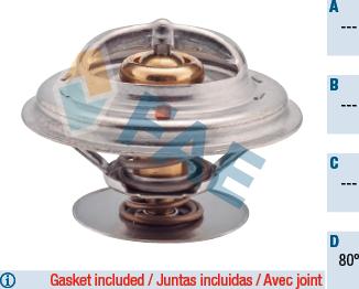FAE 5335680 - Termostat,lichid racire aaoparts.ro