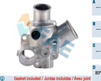 FAE 5338380 - Termostat,lichid racire aaoparts.ro